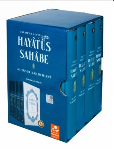 Hayatüs Sahabe (4 Cilt Takım Kutulu) ;İslam'ın Altın Çağı, Tam Tercüme
